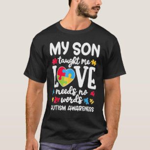 Mijn zoon vertelde me dat ik liefde nodig heb: nee t-shirt