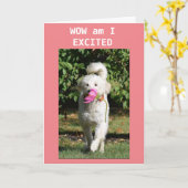 MIJN ZUIVERDAGEN **DOCHTER** KAART (Gele Bloem)