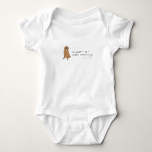 Mijn zus is een Golden Retriever meer rassen Romper