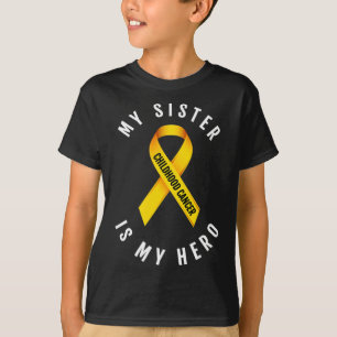 MIJN ZUS IS MIJN HELD OP HET GEBIED VAN KINDERKANK T-SHIRT