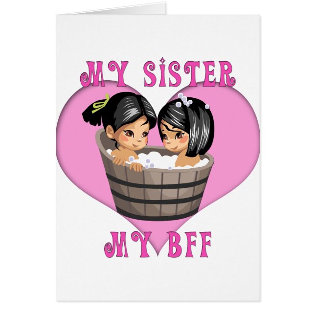 Mijn zuster MY BFF Bath (Voorkant)