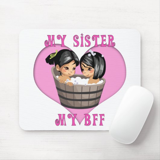 Mijn zuster MY BFF Bath Muismat (Met muis)