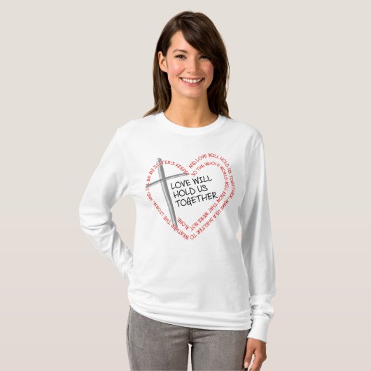 Mijn zuster's keeper Women's Basic Long Meve T-shi T-shirt (Voorkant volledig)