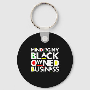 Mijn zwart eigen bedrijf Black History Mont Sleutelhanger