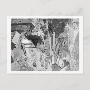 Mijnbouw en heuvels in Terraville Briefkaart