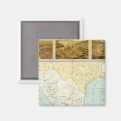 Mijnbouw in Mexico Magneet (Voorkant / Achterkant)