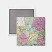 mijnbouwdistrict in Californië Magneet (Voorkant / Achterkant)