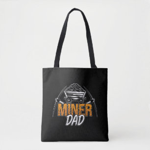 Mijnbouwer mijnwerker pap mijn steenkoolmijn vrach draagtas