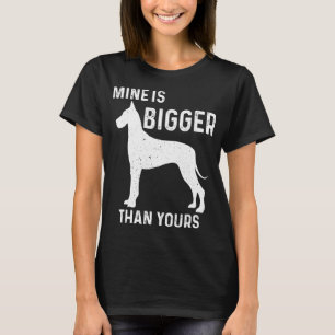 Mijne is groter dan uw grappige deen t-shirt
