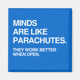 MIJNEN ZIJN ALS PARACHUTES MAGNEET