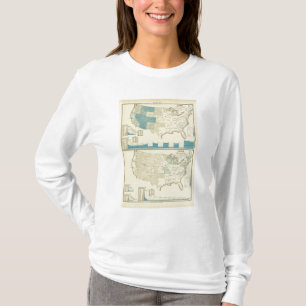 mijngebieden voor zilver en koper t-shirt