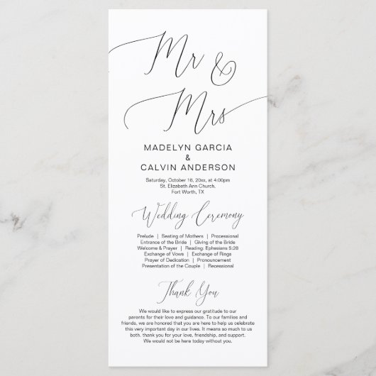 Mijnheer en mevrouw, het moderne programma voor hu (Voorkant)