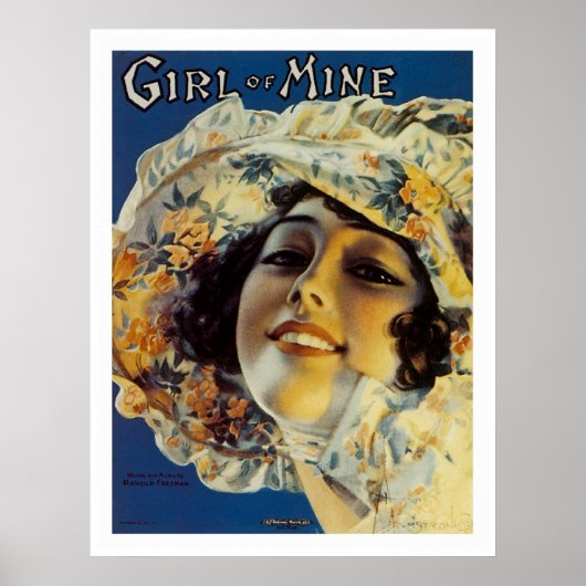 Mijnmeisje Poster (Voorkant)