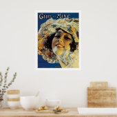 Mijnmeisje Poster (Keuken)