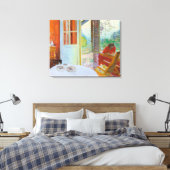 Mijnruimte in het land | Paul Bonnard | Canvas Afdruk (Insitu (Slaapkamer))