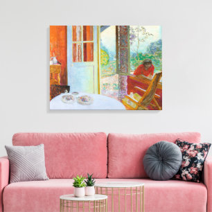Mijnruimte in het land Paul Bonnard Canvas Afdruk