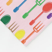 Mijnstructuur Fleece Deken (Hoek)