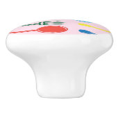 Mijnstructuur Keramische Knop (Zijkant)