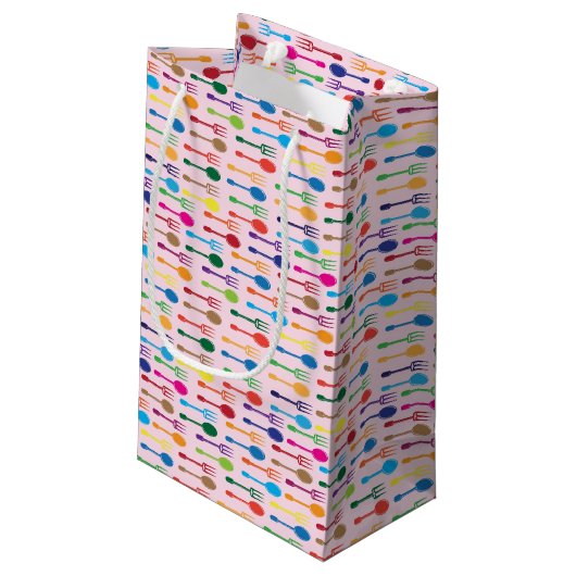 Mijnstructuur Klein Cadeauzakje (Achterkant Gekanteld)