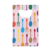 Mijnstructuur Kredietkaart Flessenopener (Achterkant)