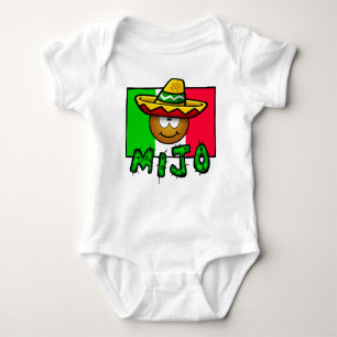 Mijo - Schattige Mexicaans Kind met Sombrero Romper