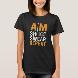 Mik Schiet Zweer Boogschutter Boogschutter Boogjac T-shirt