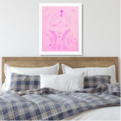 Mika Canvas Afdruk (Insitu (Slaapkamer))