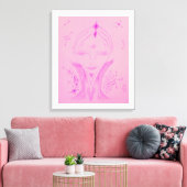 Mika Canvas Afdruk (Insitu (Woonkamer))