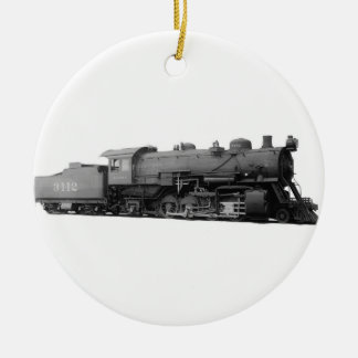 Mikado 2-8-2 stoommotortrein keramisch ornament