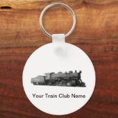 Mikado 2-8-2 stoommotortrein sleutelhanger (Voorkant)