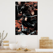 Mikasa Ackerman aanval op Titan Poster (Keuken)