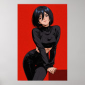 Mikasa ackerman poster (Voorkant)