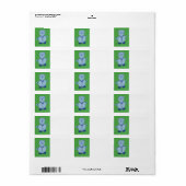 Mike Adresetiketten Etiket (Full Sheet)