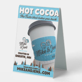 Mike and Jen's Cocoa Table Tent, 3