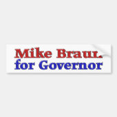 Mike Braun voor gouverneur Bumpersticker (Voorkant)