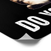 Mike Echo Oscar Whiskey Ham Radio Cat Poster (Hoek)