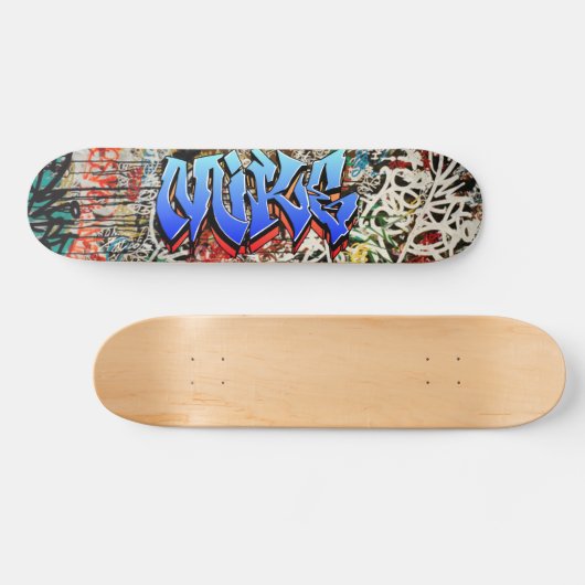 Mike Graffiti Custom Personalized Skateboard (Horizontaal)