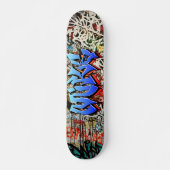 Mike Graffiti Custom Personalized Skateboard (Voorkant)