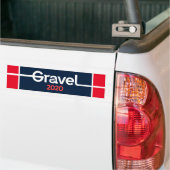 Mike Gravel 2020 Bumpersticker (Op Truck)