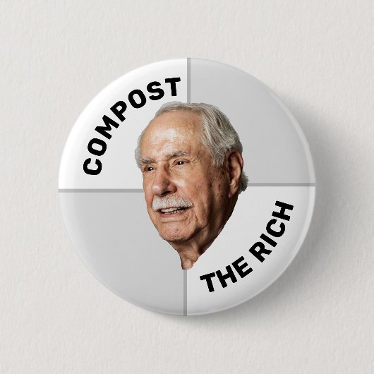 Mike Gravel 2020 Ronde Button 5,7 Cm (Voorkant)