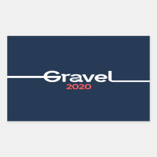 Mike Gravel voor President 2020 Rechthoekige Sticker