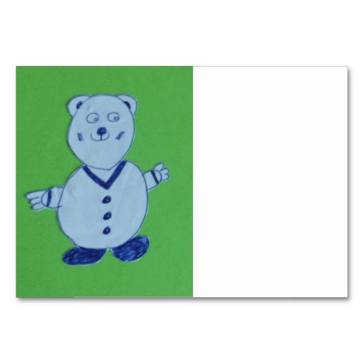 Mike Horizontal 3,5-inch x 5-inch tafelblad Kaart (Voorkant)