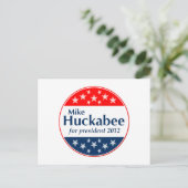 Mike Huckabee 2012 (v106) Briefkaart (Staand voorkant)