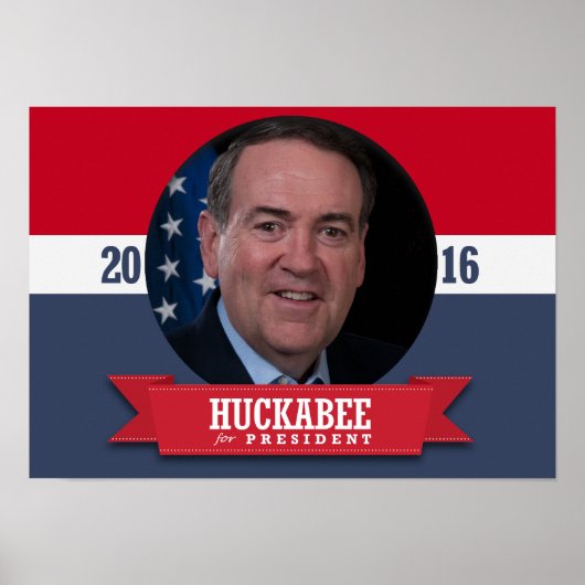 MIKE HUCKABEE 2016 POSTER (Voorkant)