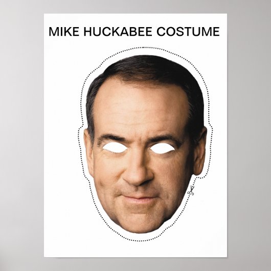 Mike Huckabee Kostuum Poster (Voorkant)