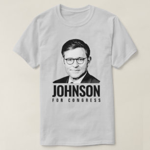 Mike Johnson voor het Congres T-shirt
