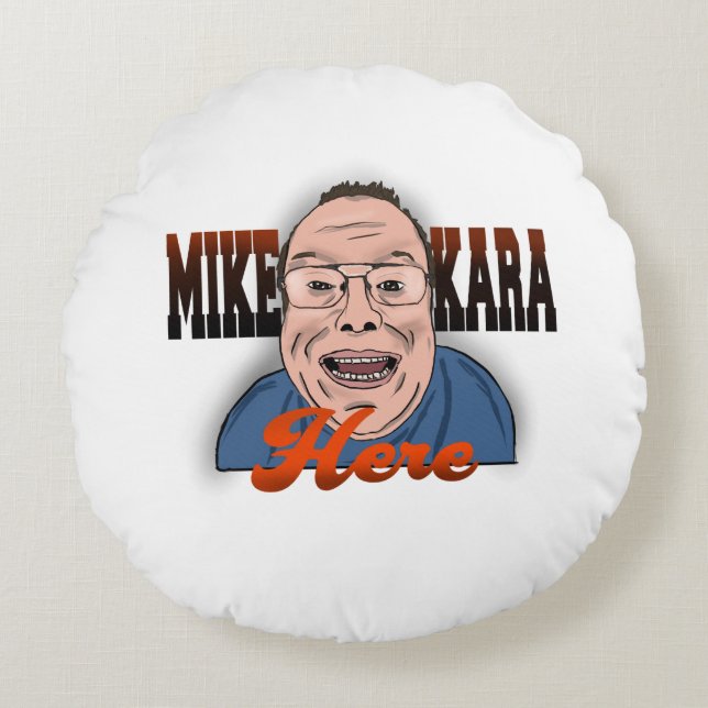 Mike Kara hier kussen (Voorkant)