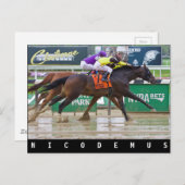 Mike Luzzi-Nicodemus Briefkaart (Voorkant / Achterkant)