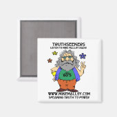 MIKE MALLOY RADIO SHOW MAGNETEN (Voorkant / Achterkant)