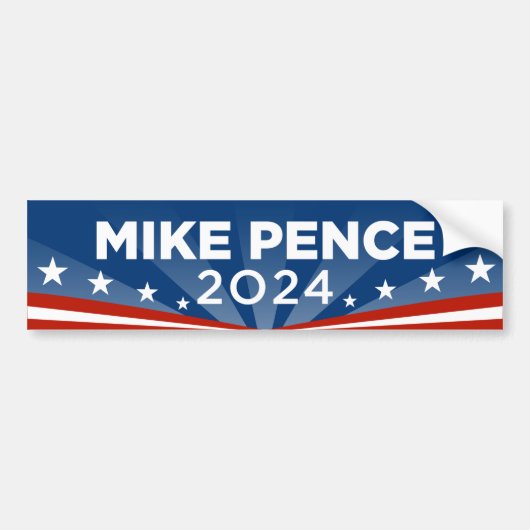 Mike Pence 2024 Bumpersticker (Voorkant)